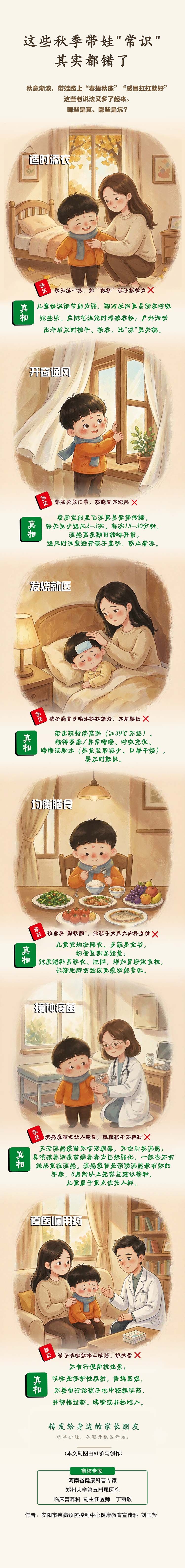 2026年10月主题长图（新增热点） 辟谣：这些秋季带娃“常识”其实都错了.jpg.jpg
